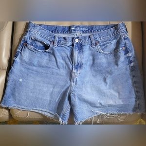Womens Jean Shorts Sz 14